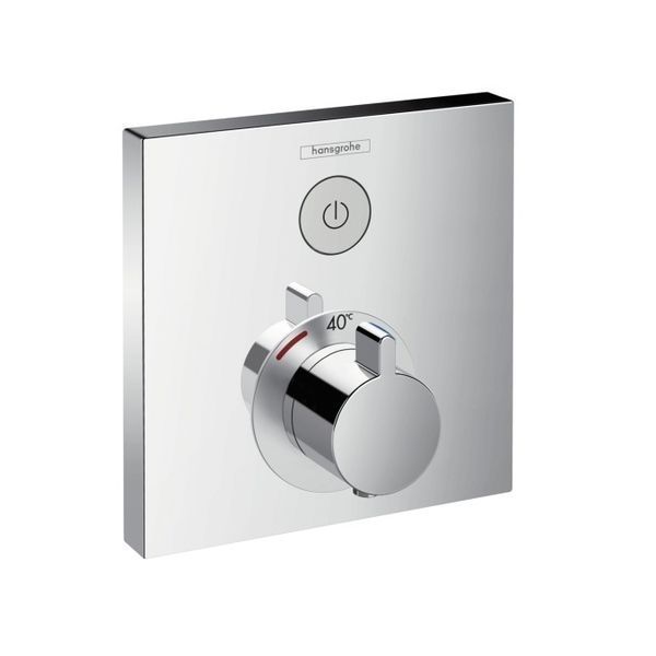 Смеситель для душа Hansgrohe Ecostat Square термостат, хром (15717400)