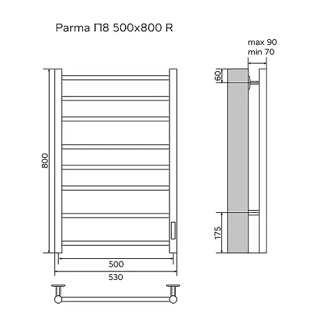 Parma П8 500х800 R Parma П8 500х800 R