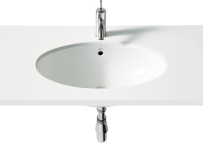 Раковина Roca BERNA 56х42, встраиваемая снизу, белая (7.3278.7.100.1)