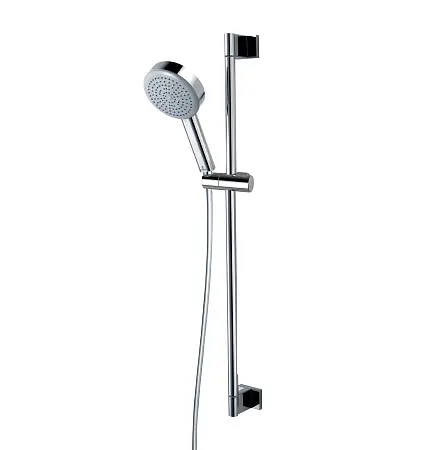 Душевой гарнитур Bossini MIXA: ручной душ 3 режима, душевая штанга, шланг Cromolux 200 см, хром (DE8003U.030) Душевой гарнитур Bossini MIXA: ручной душ 3 режима, душевая штанга, шланг Cromolux 200 см, хром (DE8003U.030)