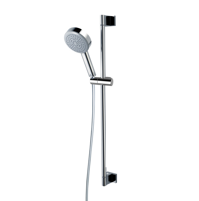 Душевой гарнитур Bossini MIXA: ручной душ 3 режима, душевая штанга, шланг Cromolux 200 см, хром (DE8003U.030) Душевой гарнитур Bossini MIXA: ручной душ 3 режима, душевая штанга, шланг Cromolux 200 см, хром (DE8003U.030)