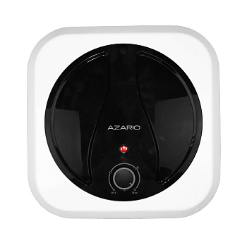 Водонагреватель электрический AZARIO 15 литров, накопительного типа, 1.5 кВт. Вертикальный, ABS корпус (AZW 15)