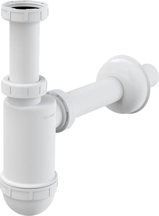 Сифон для раковины Alcadrain  32 мм c накидной гайкой 5/4" (A430)