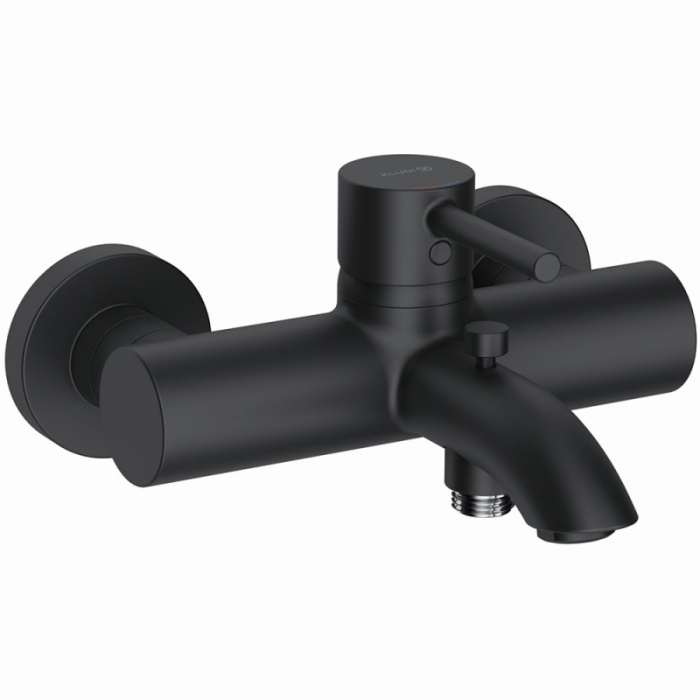 Смеситель для ванны и душа KLUDI BOZZ  черный матовый (386913976)