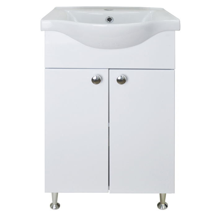 Комплект Тумба Моника New 50 (500х820х370) с раковиной Basic 50 (CS00071364)