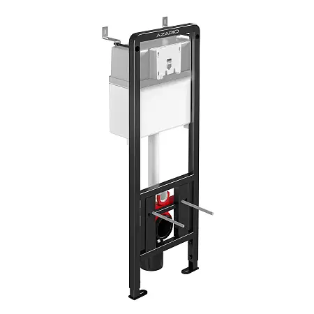Инсталляция AZARIO для подвесного унитаза 400х160х1100, механическая, 3/6л (AZ-ИУ00001)