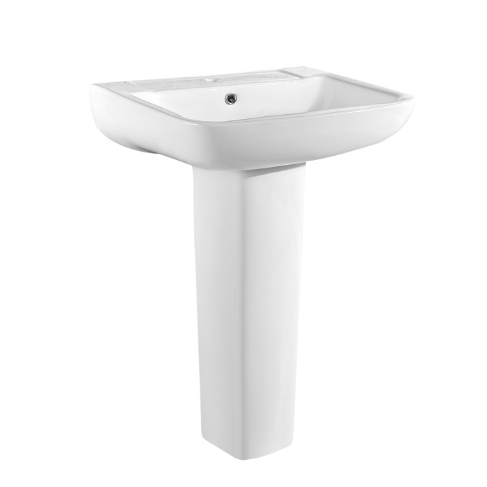 Раковина с пьедесталом Loranto Liri 550х425х830 санфаянс (CS-BMP009) Раковина с пьедесталом Loranto Liri 550х425х830 санфаянс (CS-BMP009)