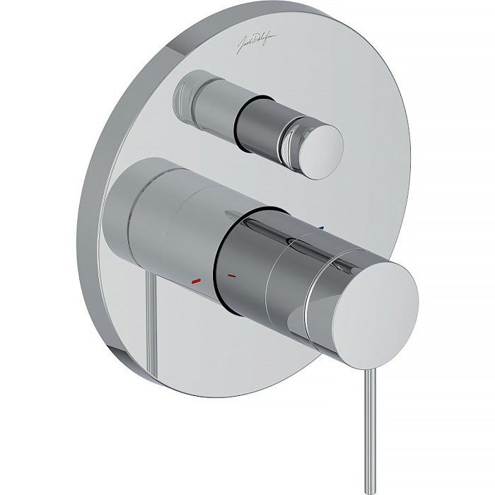Смеситель для душа Jacob Delafon Metro внешняя часть, на 2 потребителя, хром (E78021-4A-CP)