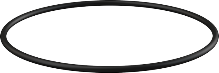 Прокладка фланца  из нержавеющей стали Alca plast, черный (APV0006)