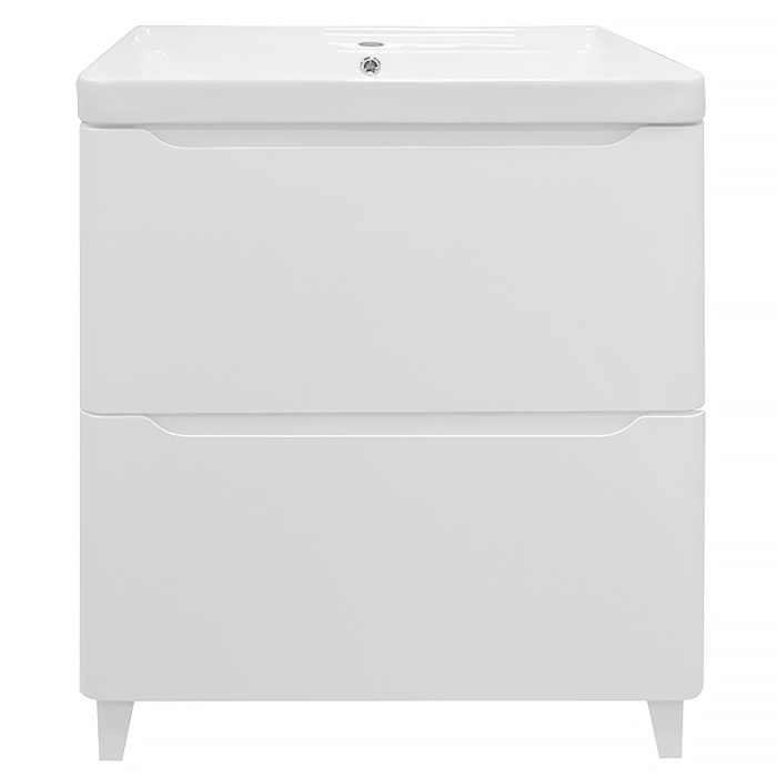 Комплект Тумба Azario LOTOS 60/2 615х475х835 напольная с раковиной Monte 60