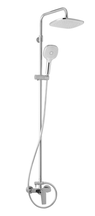 Душевая система AZARIO TREYA со смесителем для душа, хром (AZ-15780121) Душевая система AZARIO TREYA со смесителем для душа, хром (AZ-15780121)
