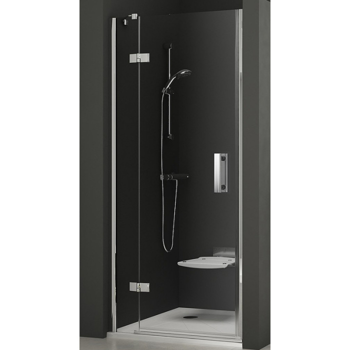 Душевая дверь Ravak Smartline SMSD2-90 A L распашная, левостороння, стекло Transparent, профиль Хром (0SL7AA00Z1)