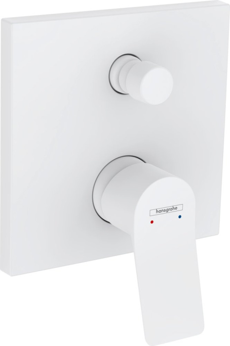 Смеситель Hansgrohe Vivenis для ванны с душем, матовый белый (75415700)