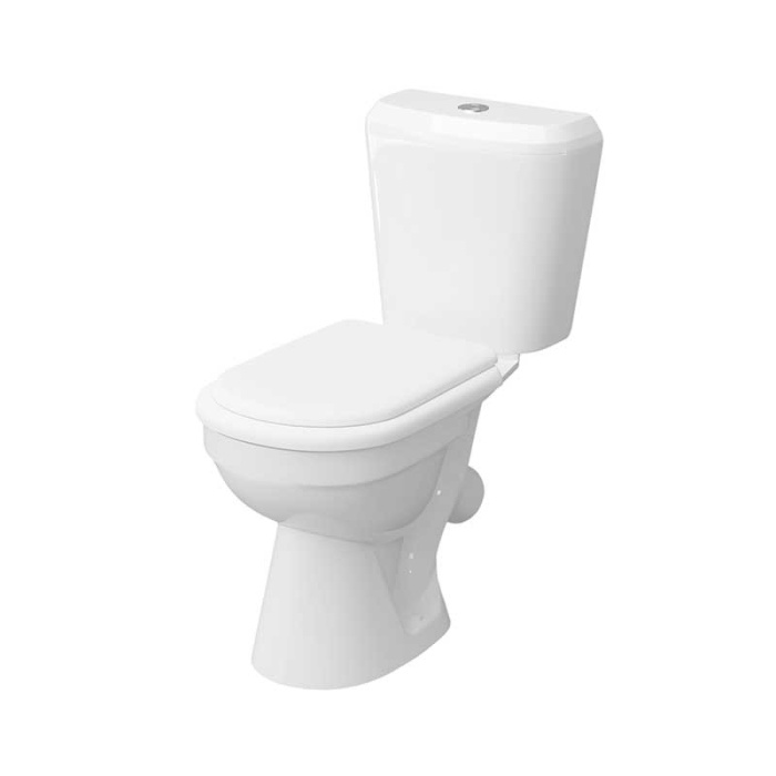 Унитаз-компакт Керамин Нео МС Инкоэр Б-1360х670х760 с мягким сиденьем, с однорежимной спускной арматурой и креплением для унитаза (CS00087947)