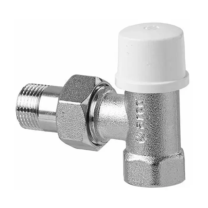 Вентиль радиаторный Arco TEIDE угловой, нижний, НР/НР, латунь, 3/4" (507210)