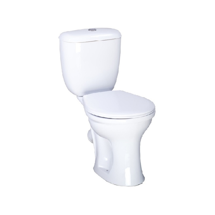 Унитаз-компакт Santeri Виктория напольный, с бачком, с сиденьем (1.P301.6.S00.00B.F)