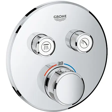 Смеситель для душа Grohe Grohtherm SmartControl  с термостатом, Хром (29119000)