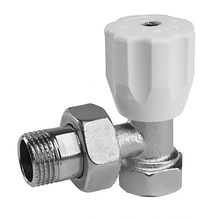 Вентиль радиаторный Arco Teide Plus регулирующий, угловой, ВР/НР, латунь 3/4" (503210)