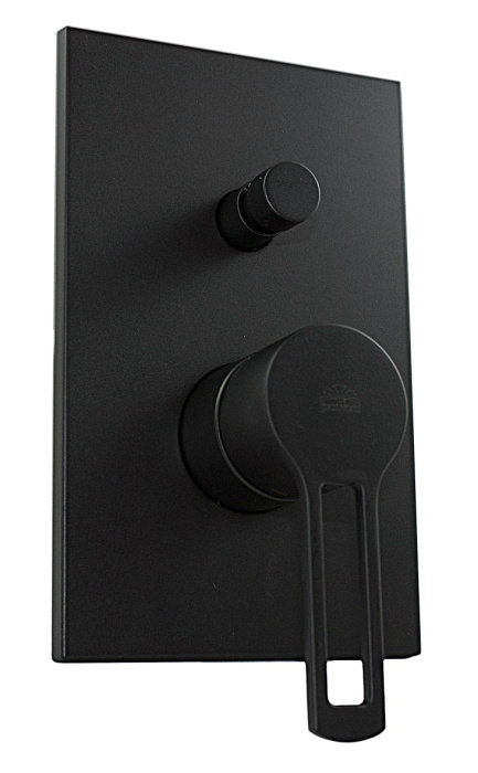 Смеситель для душа Paffoni RINGO встраиваемый, черный матовый (RIN015NO/M)
