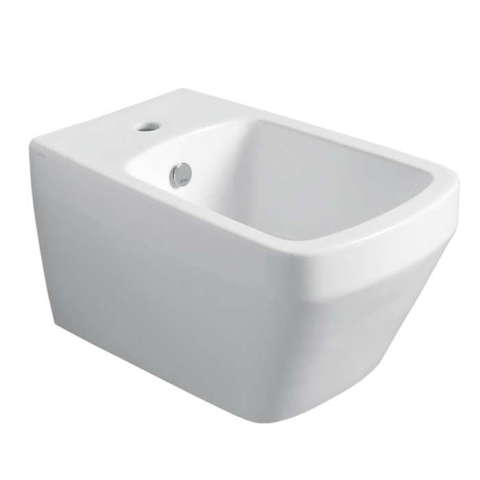 Биде подвесное Simas Baden Baden 360х560х310  с 1 отв под смеситель, с креплением F85, цвет белый (BB19bi*1)