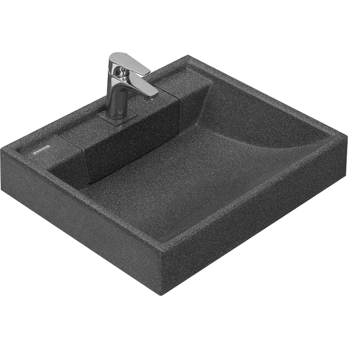 Раковина Aquaton Рейн 60 на стиральную машину, графит (1A72103KRW210) Раковина Aquaton Рейн 60 на стиральную машину, графит (1A72103KRW210)