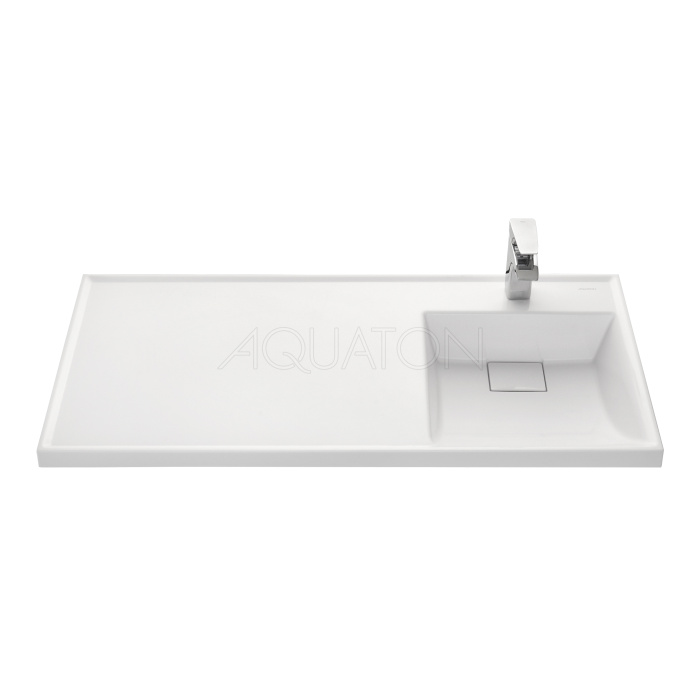 Раковина - столешница AQUATON Лондри 1050, белая (1A72223KLH010) Раковина - столешница AQUATON Лондри 1050, белая (1A72223KLH010)