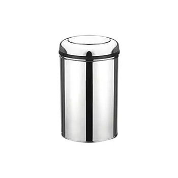 Мусорное ведро Loranto 5 л., с подвижной крышкой, хром (4513.0000S.430.05)