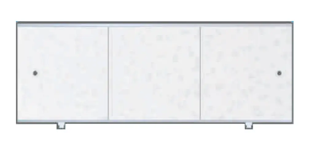 Экран для ванны Метакам ПРЕМИУМ А  1,68 Серебристый Лед (ЭПS_004504)