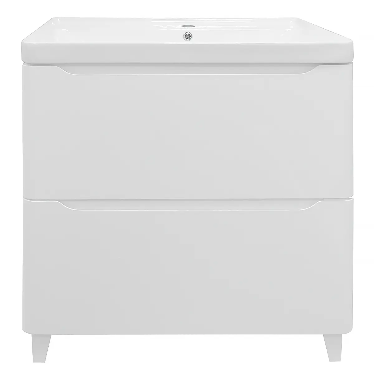 Комплект Тумба Azario LOTOS 70/2 Н 710х475х835 напольная с раковиной Monte 70 (CS00081986)