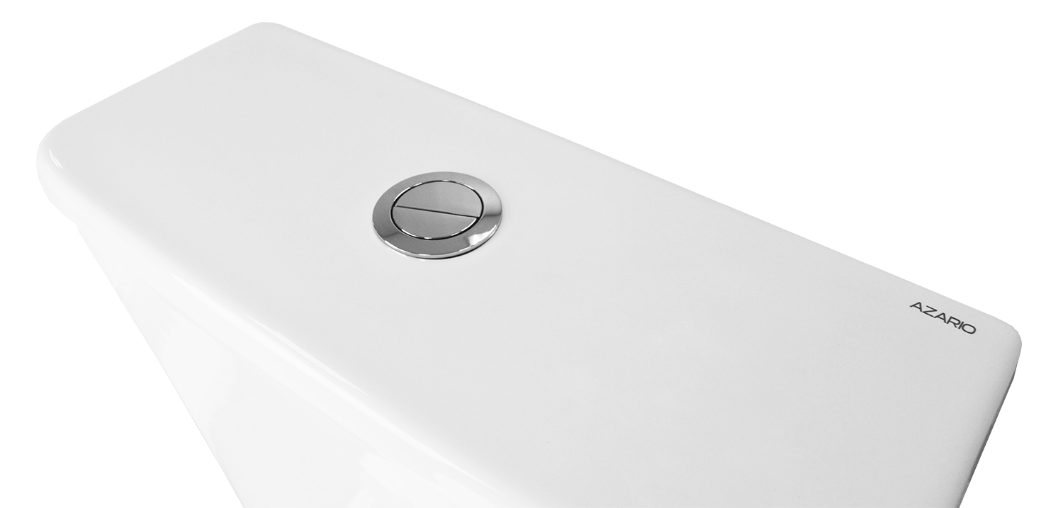 Унитаз-компакт Azario AVERO 660x360х820 напольный, безободковый в ...