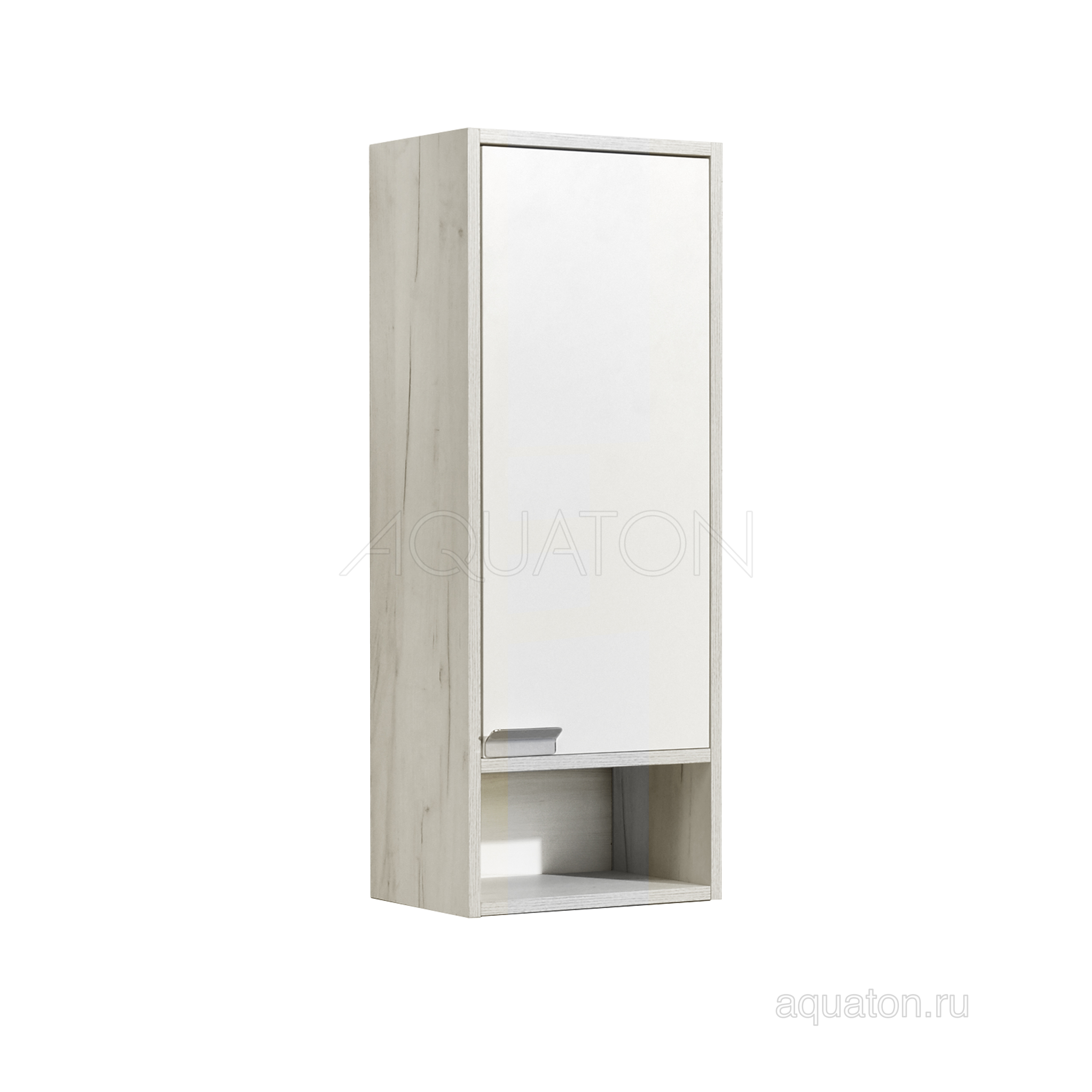 Шкаф подвесной AQUATON Флай одностворчатый, правая, дуб крафт (1A237903FAX1R) Шкаф подвесной AQUATON Флай одностворчатый, правая, дуб крафт (1A237903FAX1R)