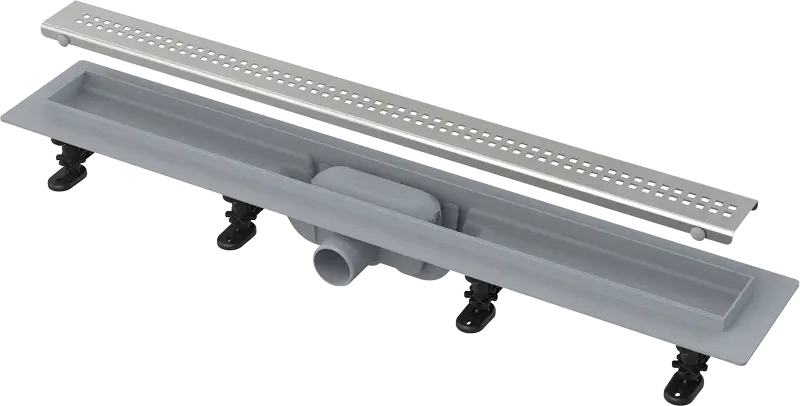 Душевой лоток Alcadrain Simple с решеткой хром (APZ9-650M)