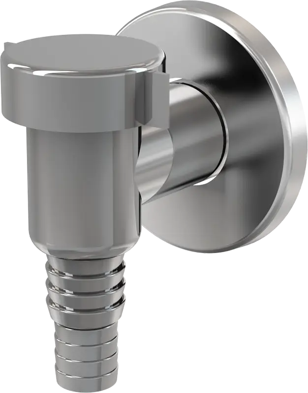 Сифон для стиральной машины Alcadrain наружный хромированный (APS1)