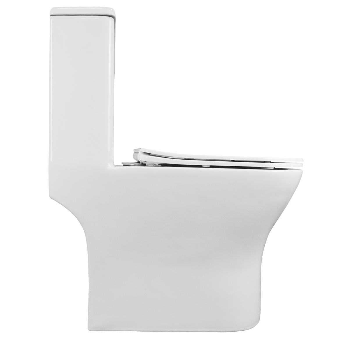 Унитаз-моноблок AZARIO Terni 670x350x760 горизонтальный слив ...
