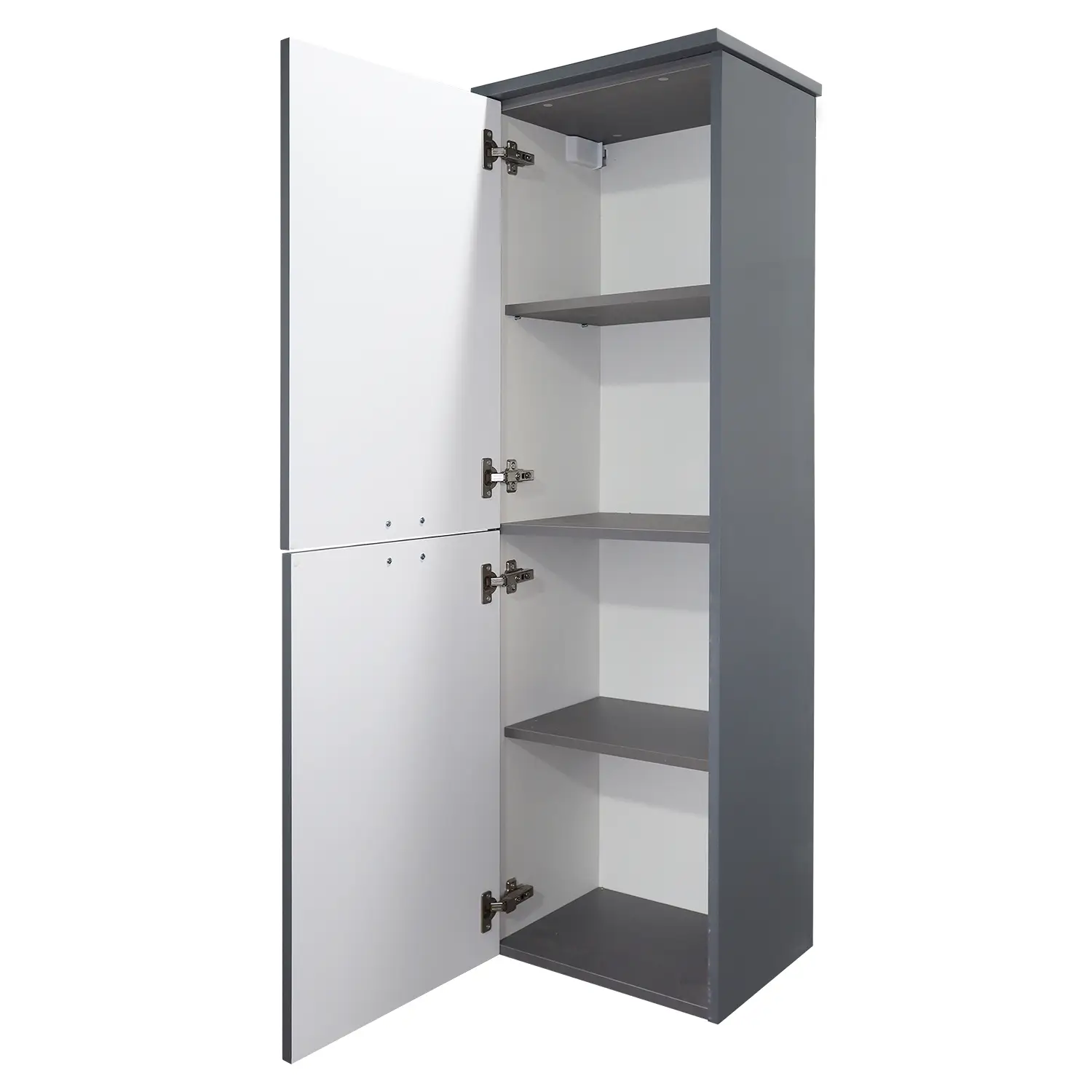 ARMARIO подвесной левый МАТОВЫЙ СЕРЫЙ_1