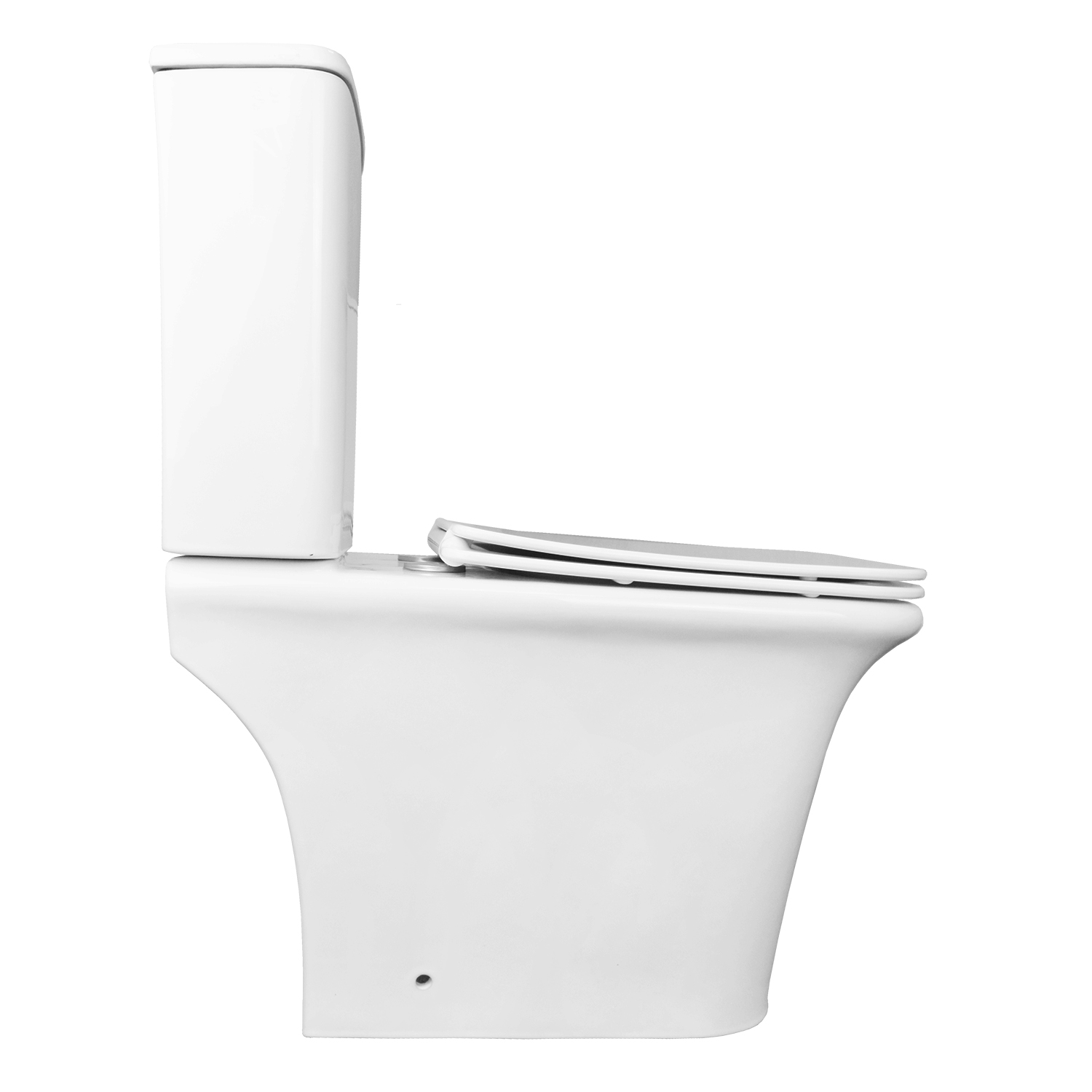 Унитаз-компакт Azario AVERO 660x360х820 напольный, безободковый в ...