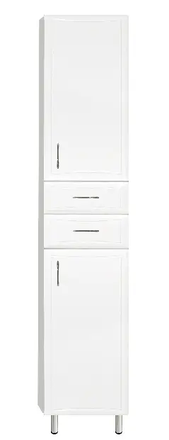 Пенал напольный Loranto Коралл 40 правосторонний, 400х1970х330