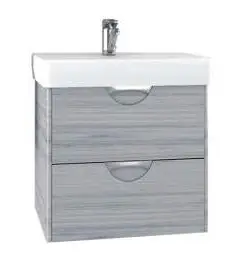 Тумба под раковину AQUATON СИЛЬВА 60 напольная, Дуб Фьорд (1A211801SIW60)