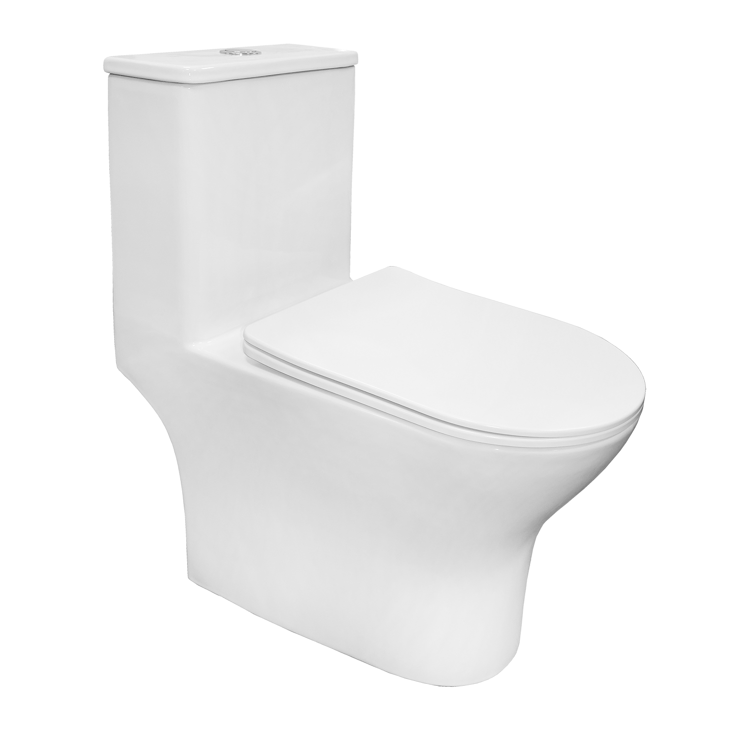 Унитаз-моноблок AZARIO Terni 670x350x760 слив 