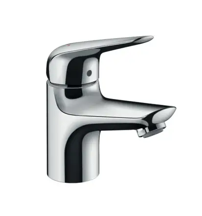 Смеситель для раковины Hansgrohe Novus, однорычажный, без сливного набора, хром (71021000)
