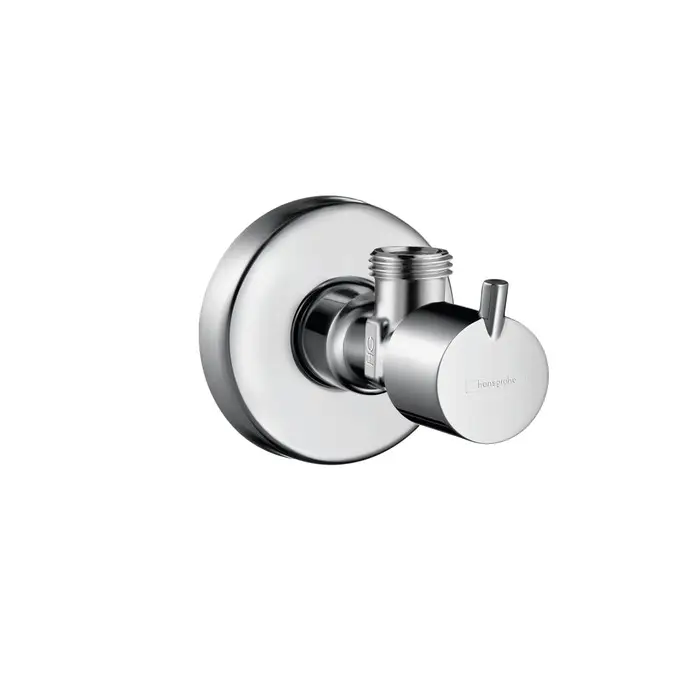 Вентиль угловой Hansgrohe S,⅜, хром (13901000)