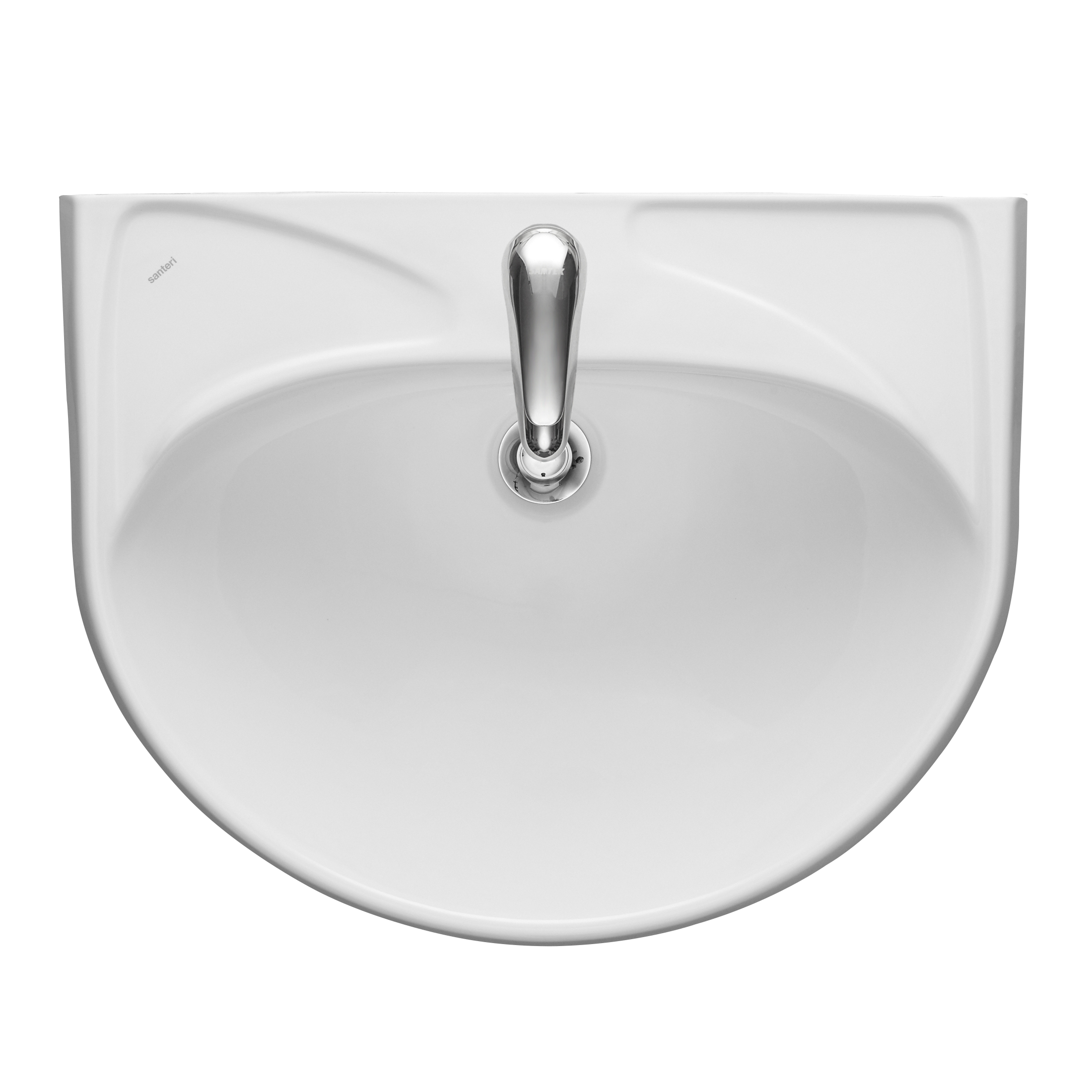 Раковина Santeri Вест 564 х 475, белая (1.3111.8.S00.11B.0) (Россия ...