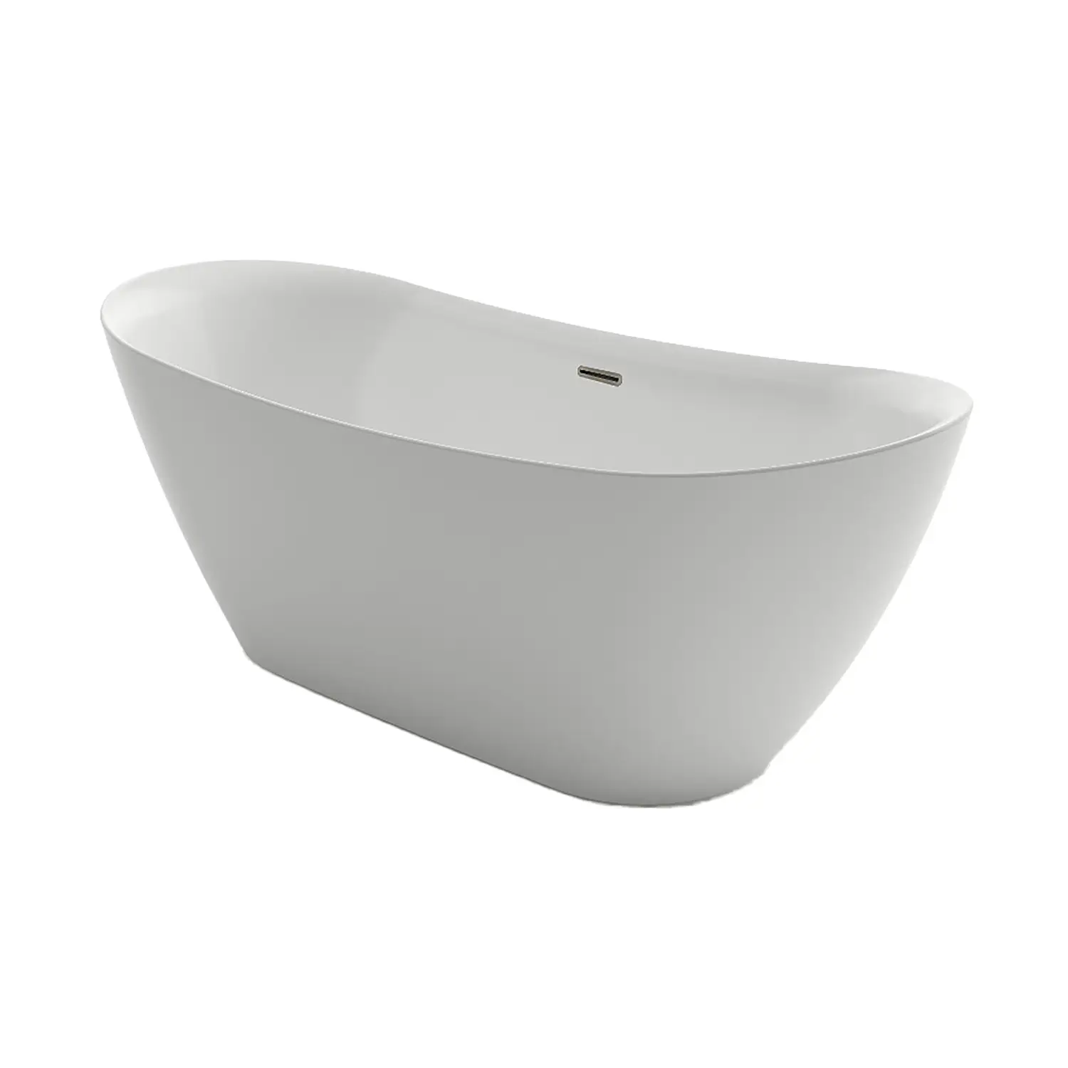 Ванна акриловая Azario GOLDFIELD 1700х750х650 отдельностоящая, в комплекте с сифоном и металлической рамой, цвет белый (GOL17075)