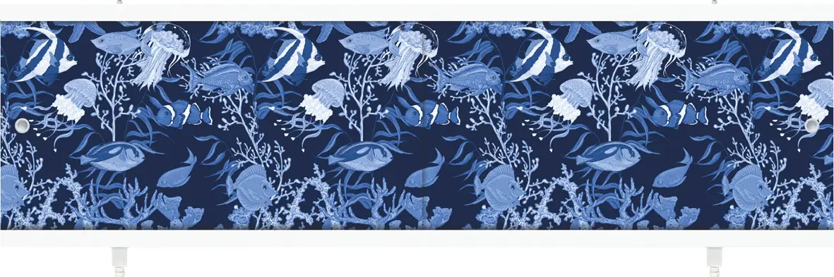 Экран для ванны Метакам "Кварт" 1,48 черный мрамор (CS00011051)