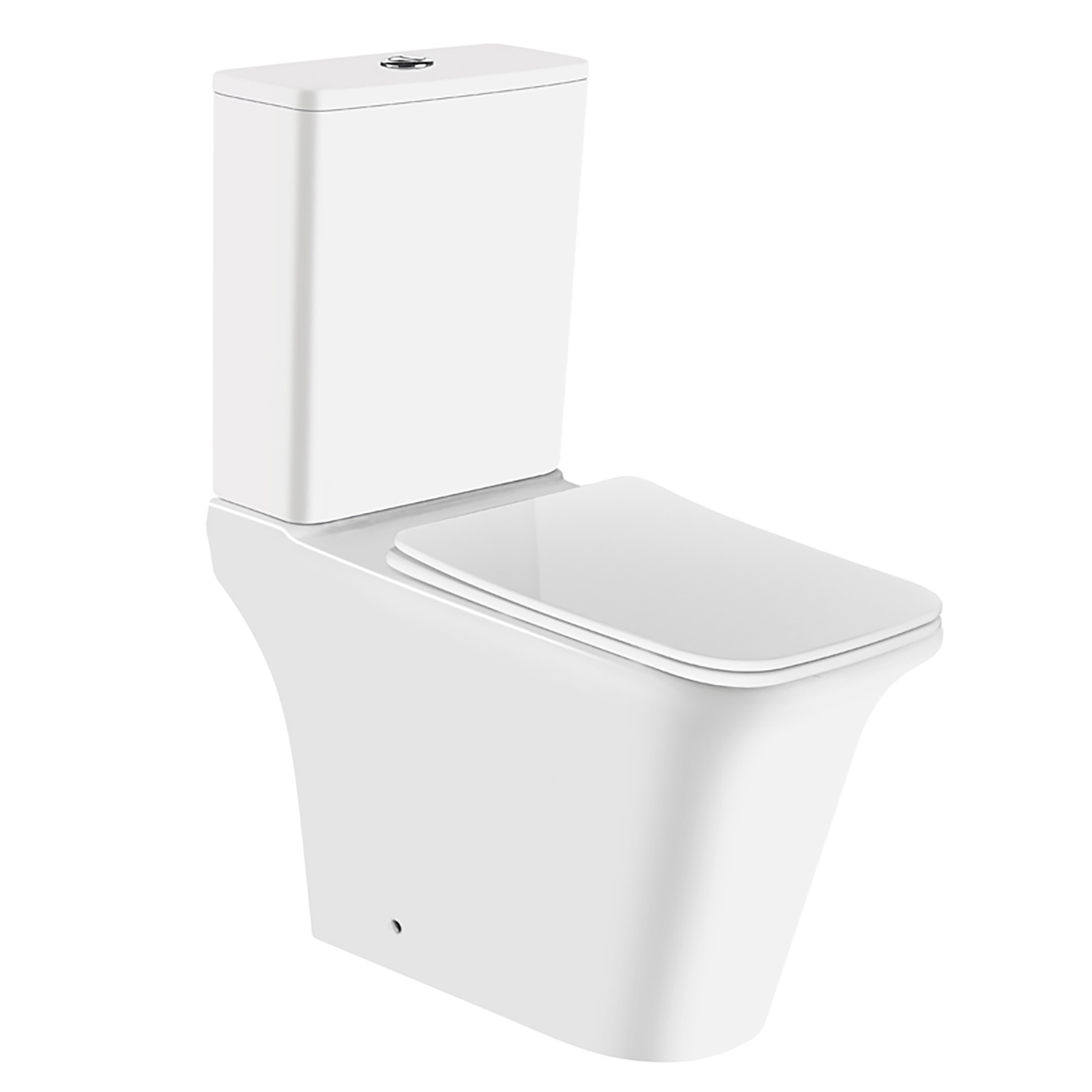 Унитаз-компакт Azario AVERO 660x360х820 напольный, безободковый в ...