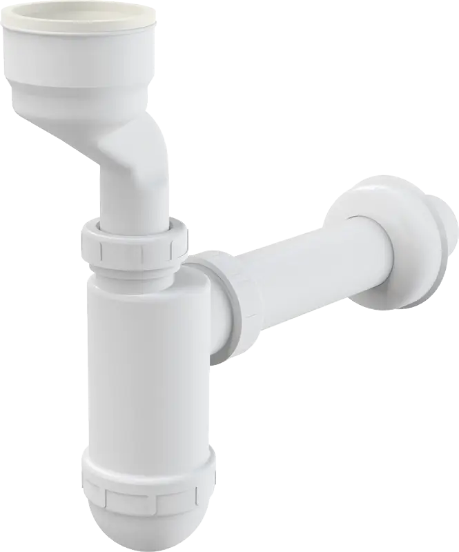 Сифон для писсуара Alcadrain с манжетой (A45A)