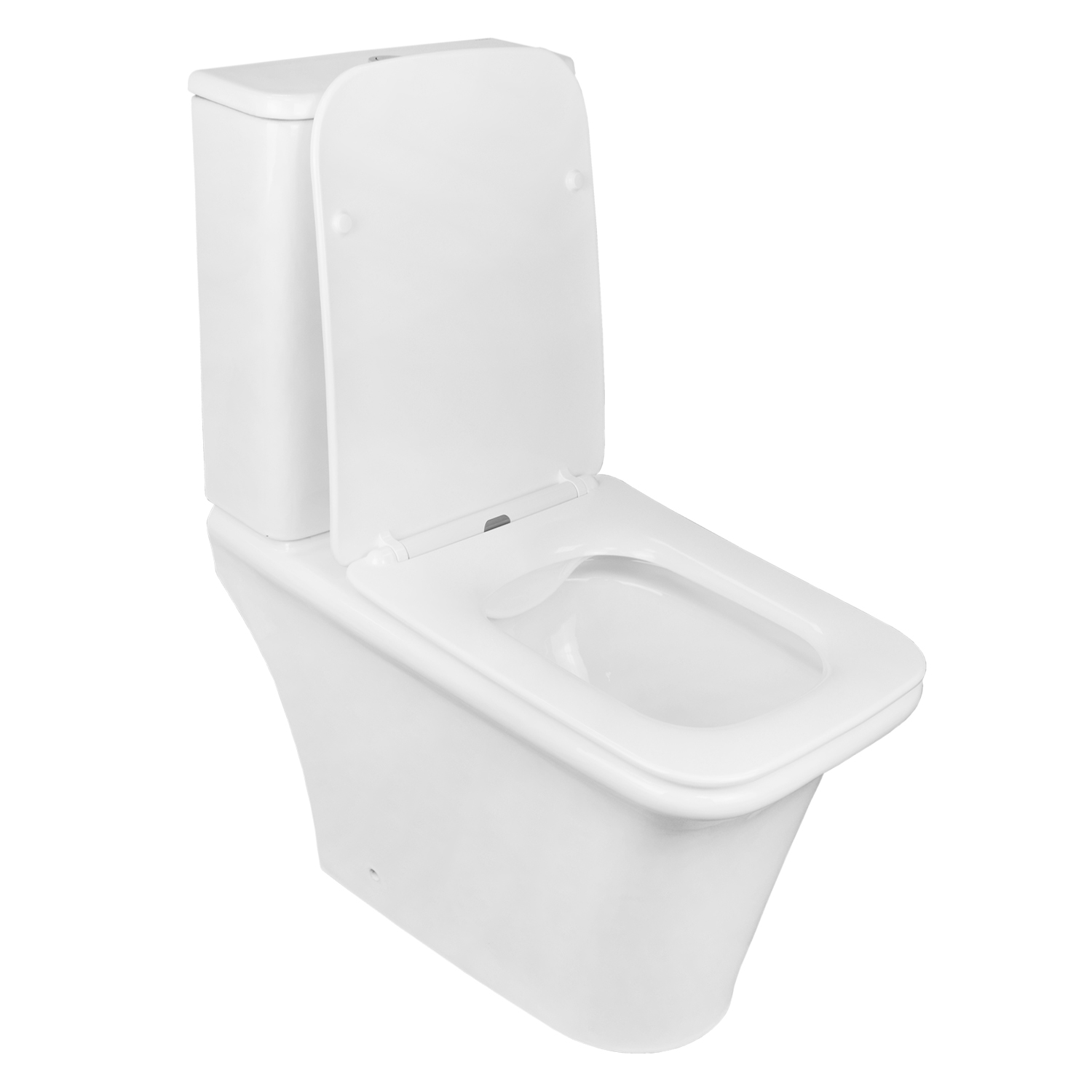 Унитаз-компакт Azario AVERO 660x360х820 напольный, безободковый в ...