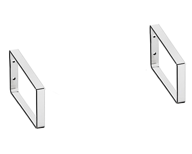 Хромированные консоли к умывальнику Ravak Classic 400 (B14000100P)