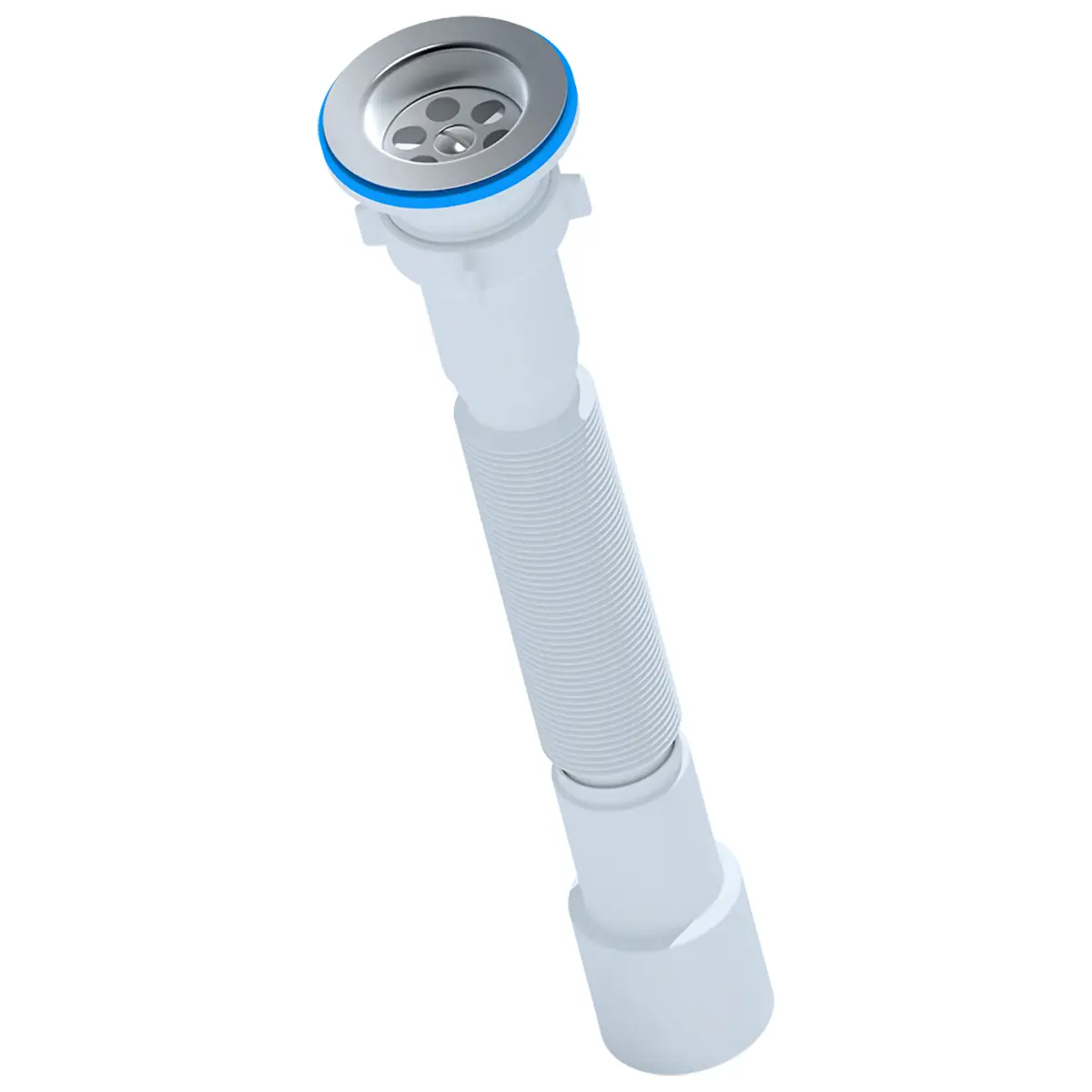 Сифон Ани Пласт гофрированнй 1 1/2 *40-50 396-806мм (G106)