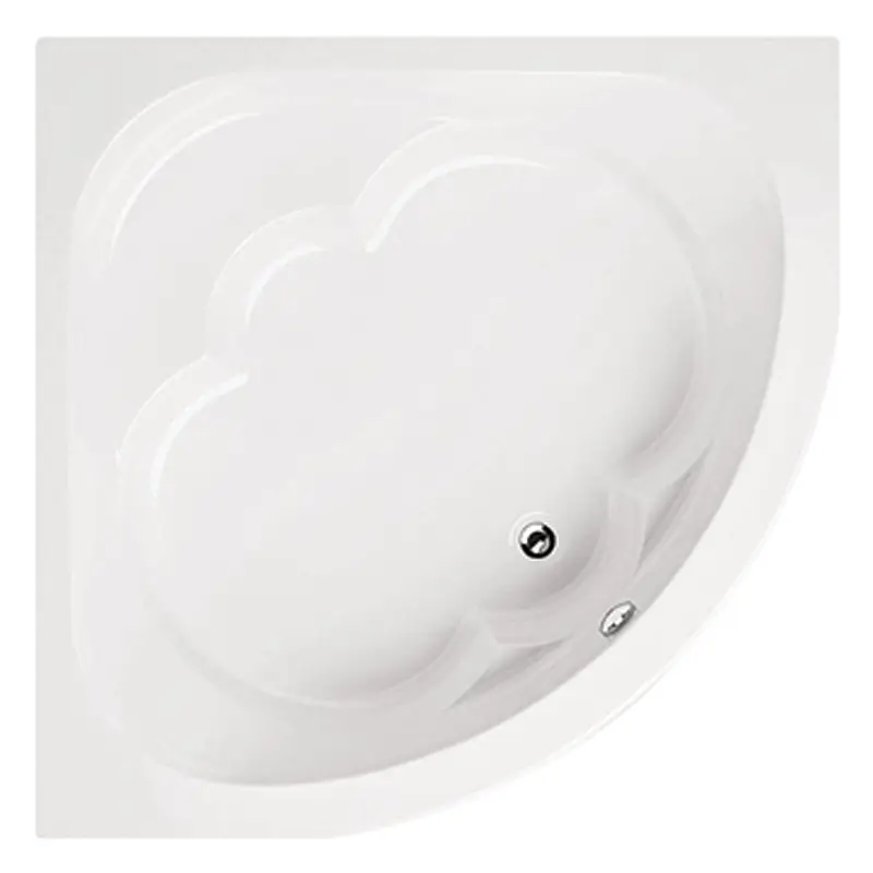 Ванна акриловая Santek Канны симметричная 150х150, белая